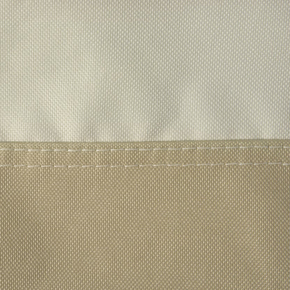 Outsunny Funda Para Sillas Apilables 90x70x115 Cm Impermeable Oxford 600d Beige_3