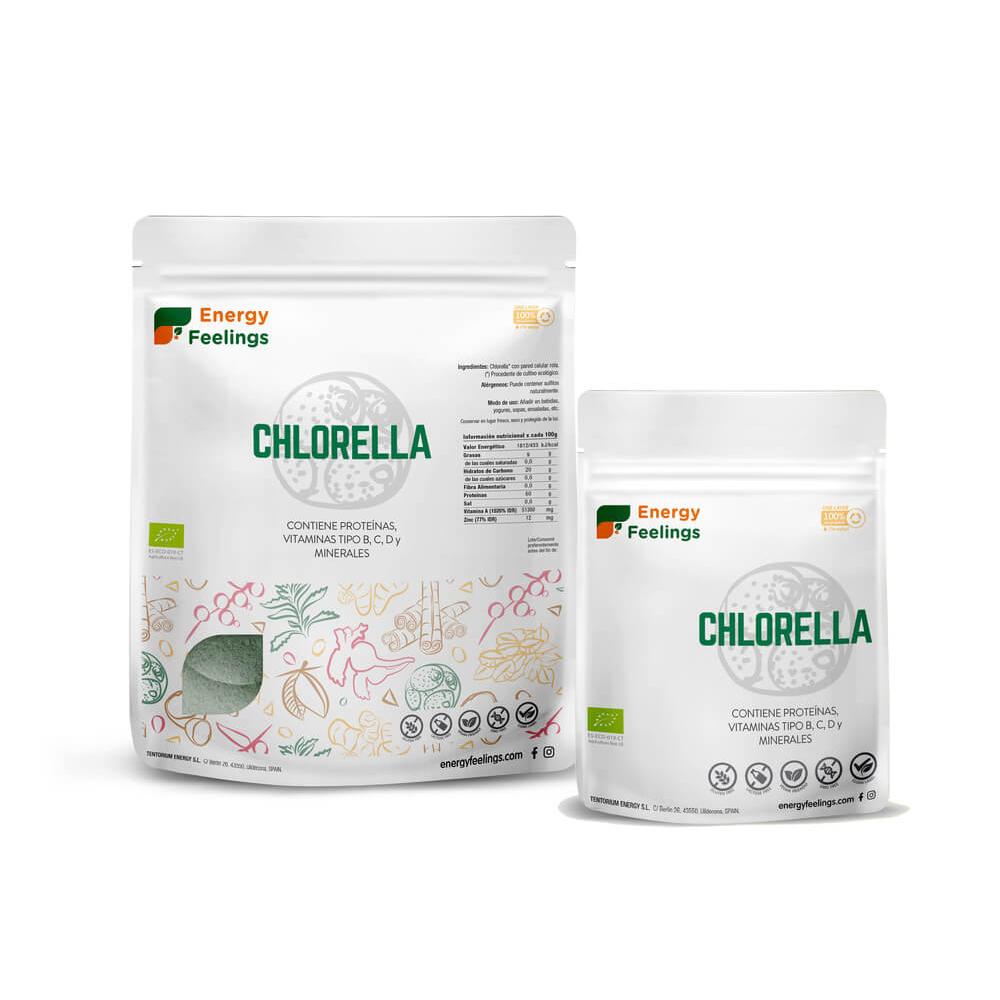 Chlorella BIO em pó Energy Feelings 1 kg