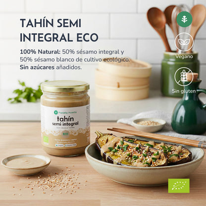 Tahín Semi Integral ECO Planeta Huerto 350g