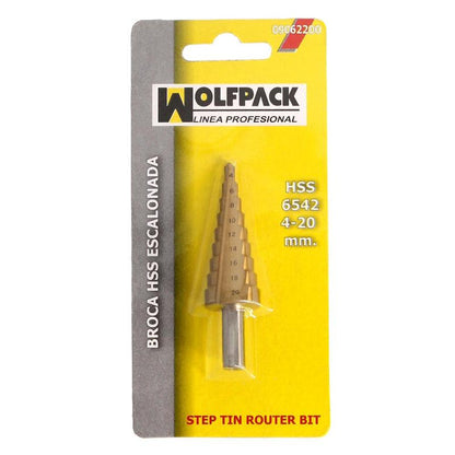 Broca Escalonada Hss Ø 4 A 20 Mm.