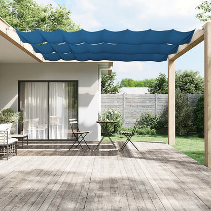 Vidaxl Toldo Vertical Tela Oxford Azul 100x420 Cm_1