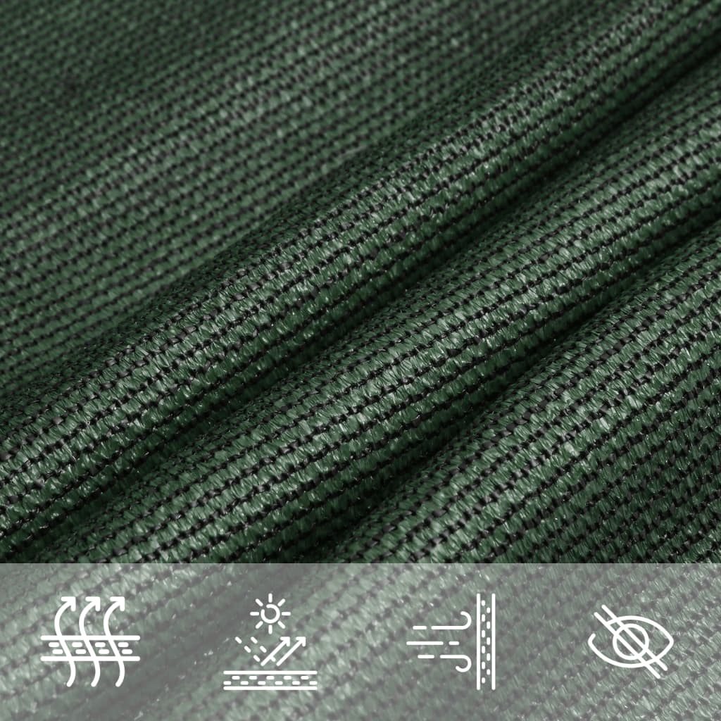 Toldo De Vela Verde Oscuro Hdpe 160 G/m² 2x3,5 M_3