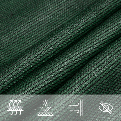 Toldo De Vela Verde Oscuro Hdpe 160 G/m² 2x3,5 M_3