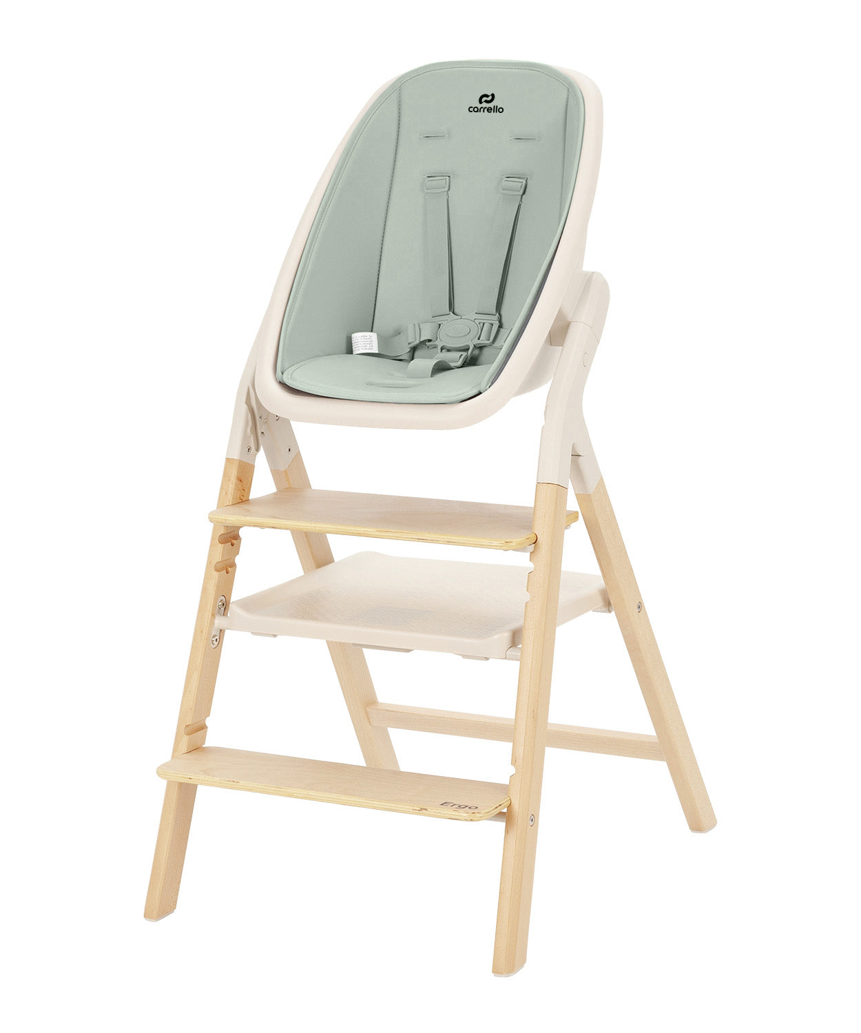 Carrello Trona Evolutiva Para Bebé Ergo 4en1 Elora Green_2