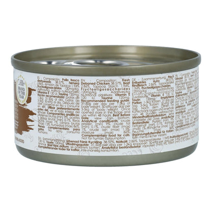 Kit Cat Canned Gravy - Frango e Carne 70g Ração húmida para gatos com molho
