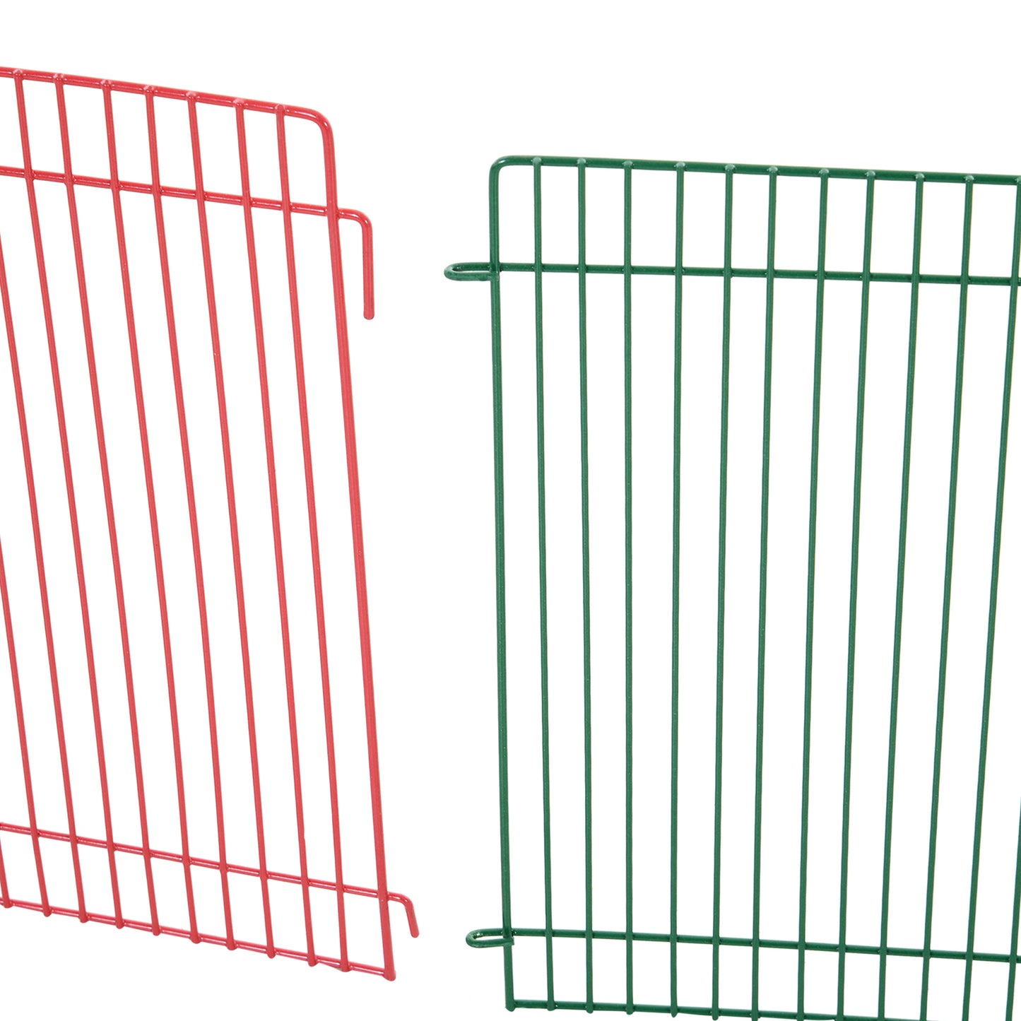 Pawhut Parque Para Cachorros Plegable Con 8 Paneles De Valla Metálica 34x23 Cm_4