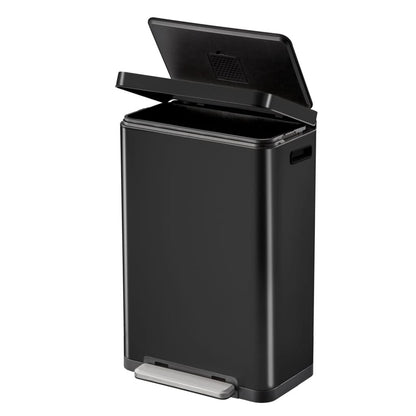 Eko Cubo De Basura Con Pedal X-cube 30 L Negro_3