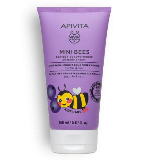 Condicionador Suave Apivita Blueberry &amp; Honey para Criança 150ml