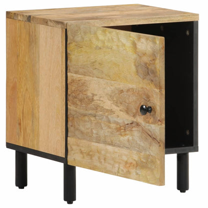 Mesitas De Noche 2 Uds Madera Maciza De Mango 40x33x46 Cm_1
