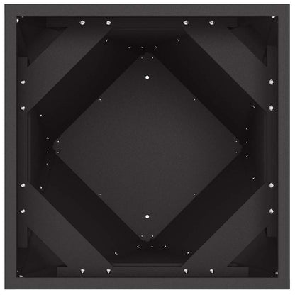 Jardinera Negro 50 X 50 X 75 Cm Acero_5