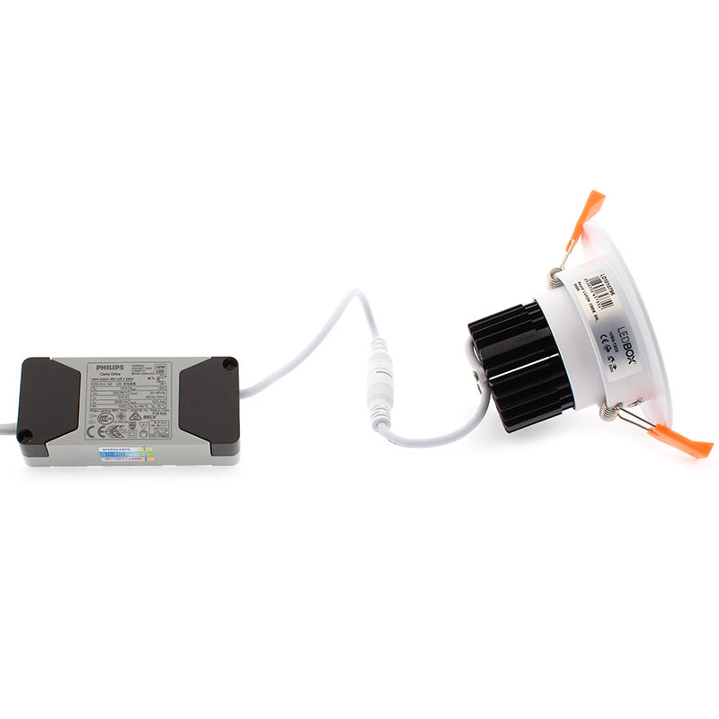 Downlight Led Luxon Chip Cree 12w, Regulable , Blanco Neutro, Regulable_4