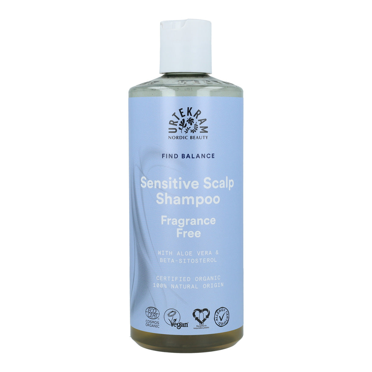 Champô sem fragrância Urtekram 500ml