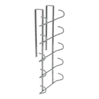 Colgador Tazas, Soporte Cocina Bajo Mueble, Acero Cuelgatazas Para 10 Tazas_1