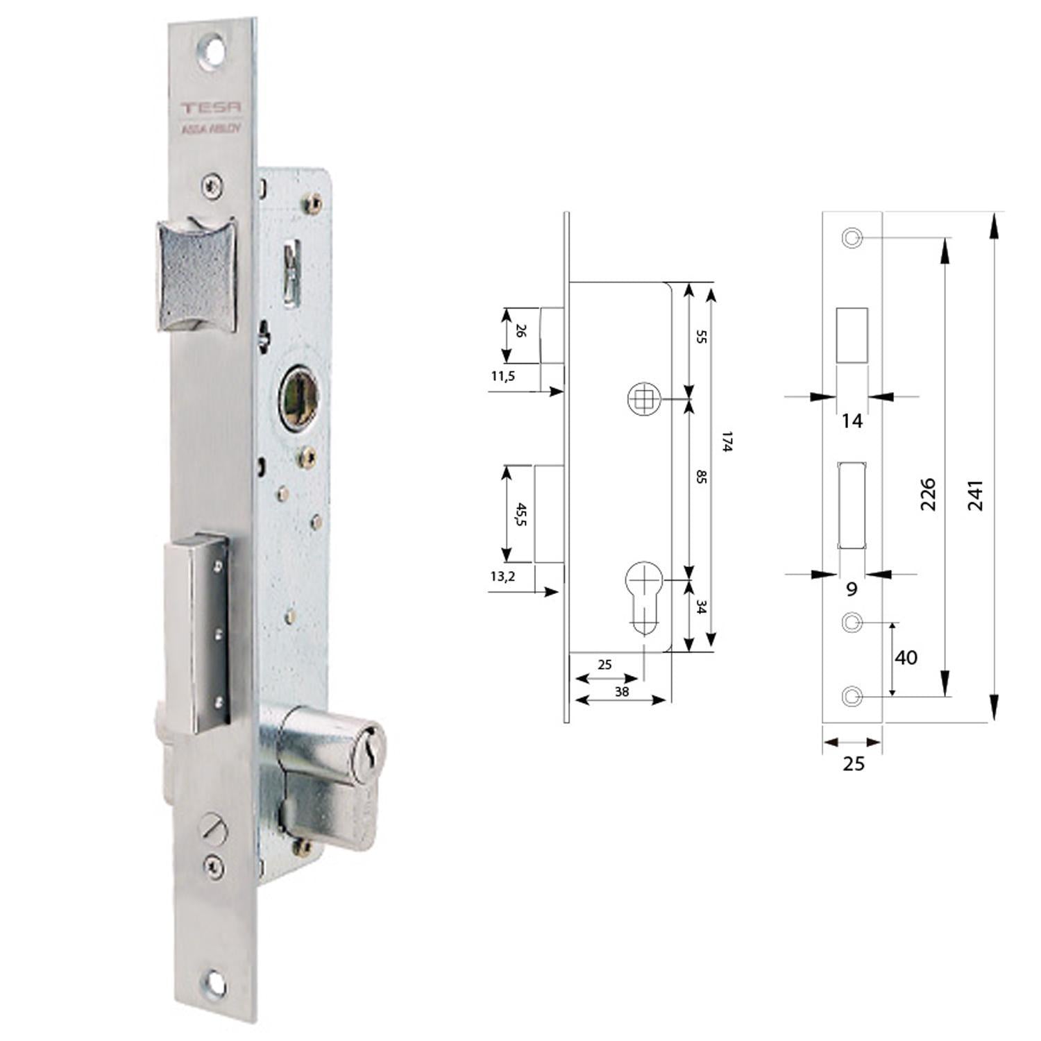 Cerradura 2210-ssi-38 P.deslizante_1