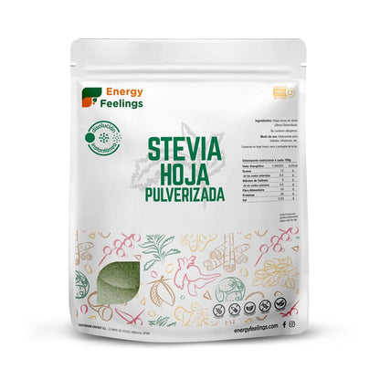 Folha de STEVIA em pó Doypack 1 kg