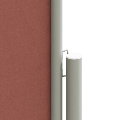 Vidaxl Toldo Lateral Retráctil Marrón 140x1200 Cm_3