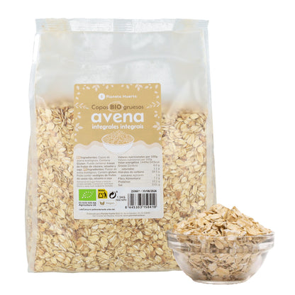 Flocos de Aveia Integral Grossos ECO Planeta Huerto 1,5 kg