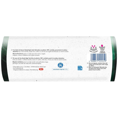 Bolsas basura Resistente y Eco 100L Handy Bag 8 uds 100% recicladas