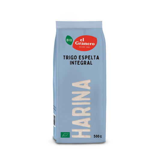 Farinha de Trigo Integral Biológica El Granero 500 g