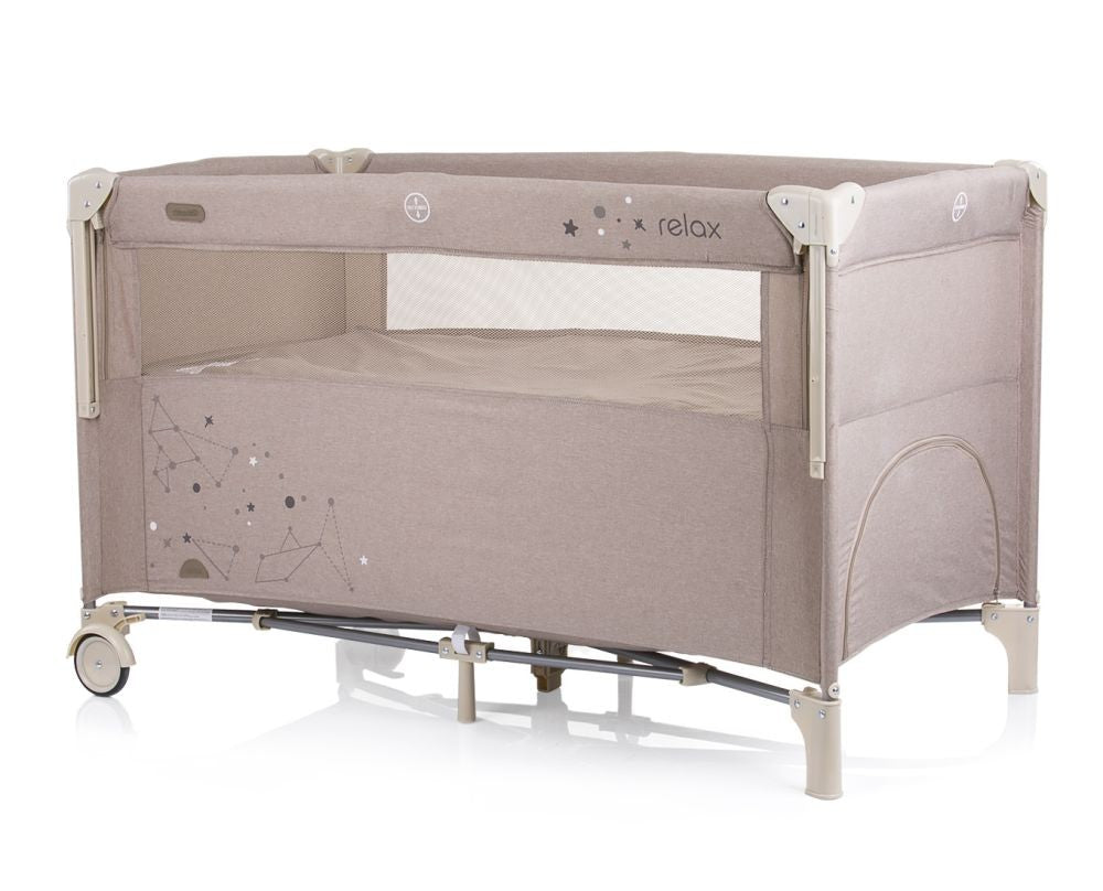 Cuna De Viaje Relax Linen Sand_1