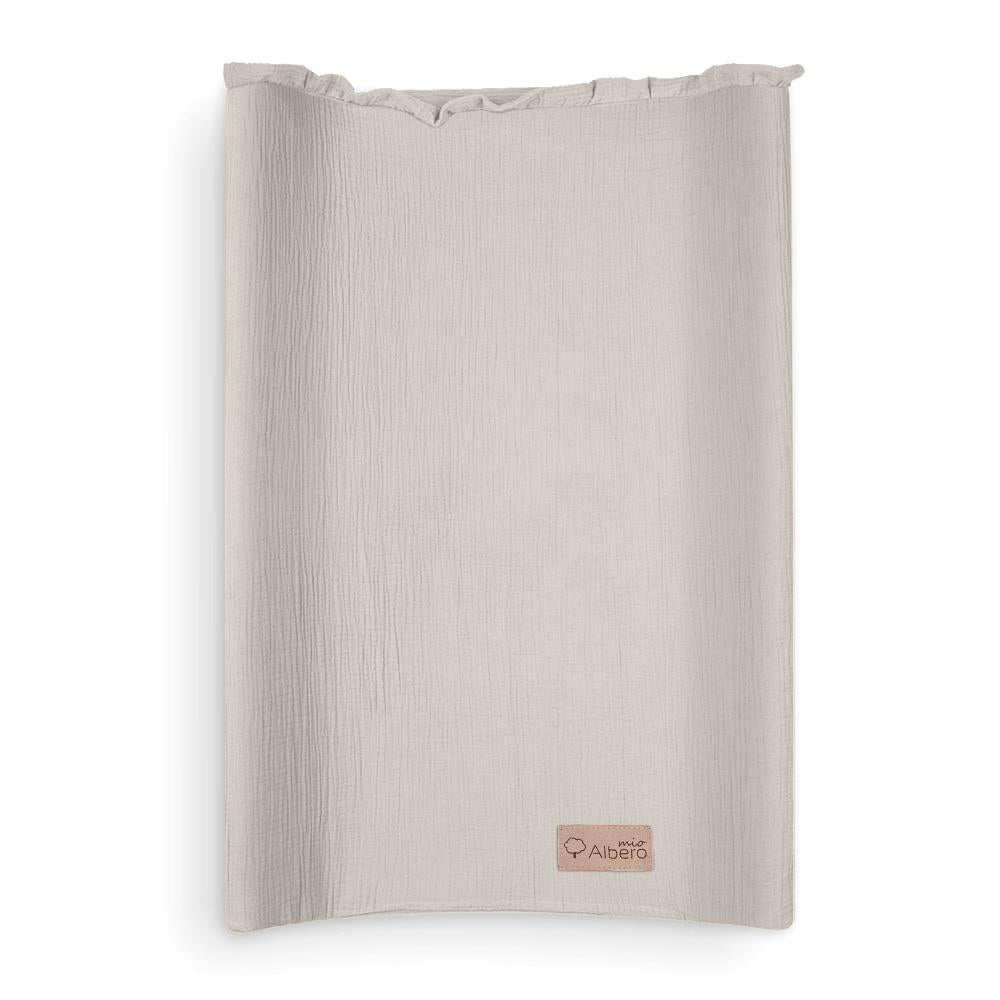 Cotton Color Funda De Cambiador Muselia Algodón 100% Albero Mio | Suavidad Transpirable Para Cambios Más Cómodos_1