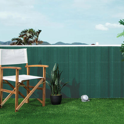 Pack Instalación Cañizo Pvc Lite 15 Metros Verde 1x3 M_2