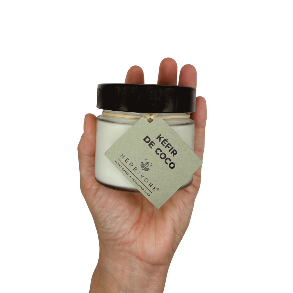 Kefir de coco vegano sin pasteurizar y sin azúcar añadido 200 ml_1