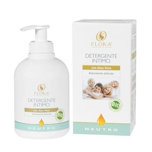 Gel íntimo neutro com Flora de Aloé Vera 250 ml