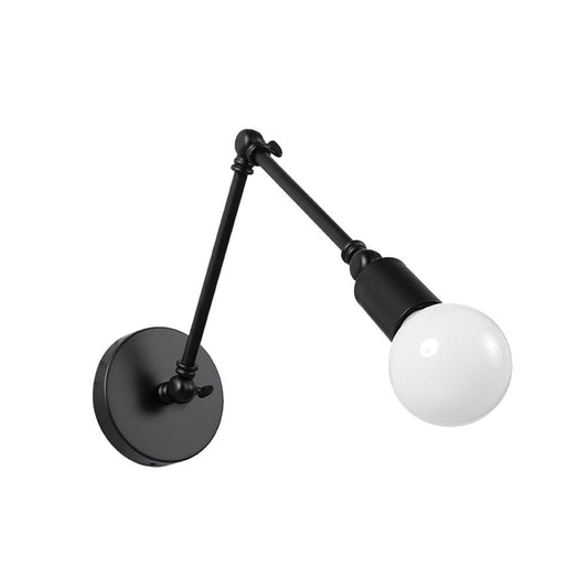Aplique De Pared Stark Negro, E27_0