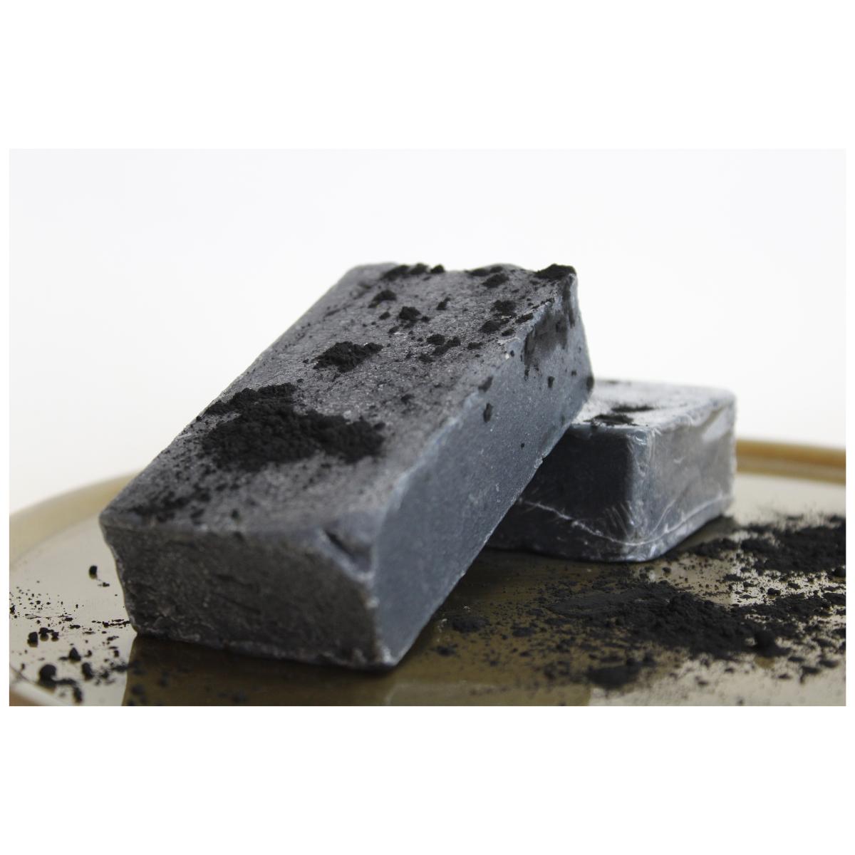Sabonete natural à base de azeite e carvão ativado 100 g