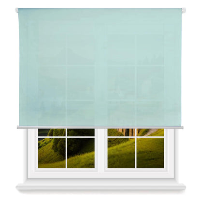 Estor Azul Claro 120x250cm Translúcido Enrollable Wellhome_0