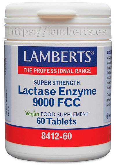 Enzima Digestiva Lactase em comprimidos Lamberts 350 mg