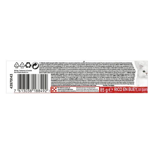 GOURMET Nature's Creations Mini Filetes ricos em carne de bovino 85g