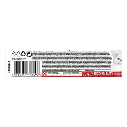 Embalagem de 24 mini filetes GOURMET Nature's Creations ricos em carne de bovino 85g