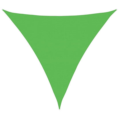 Vidaxl Toldo De Vela Hdpe Verde Claro 160 G/m² 5x5x5 M_0