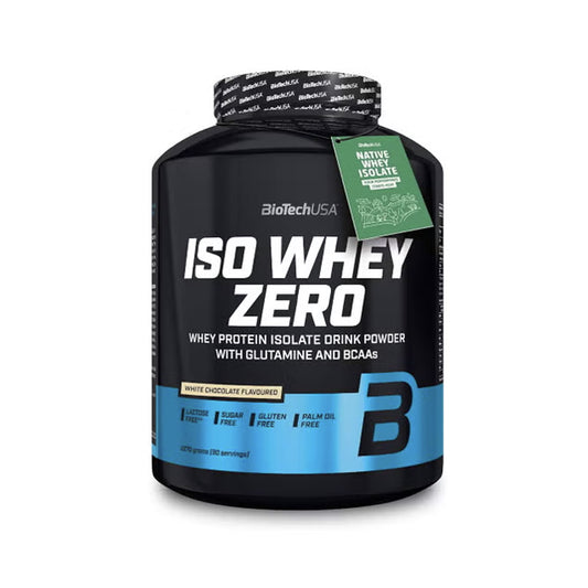 Iso Whey Zero Chocolate Branco, BioTech USA, 2,27 Kg