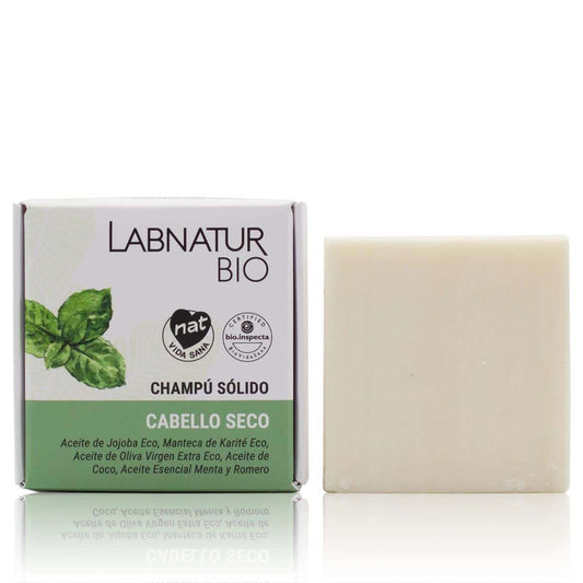 Champú Sólido Cabello Seco Labnatur Bio | Nutrición E Hidratación | Cosmética Sólida Natural | Suavidad Y Brillo | 75 G_0