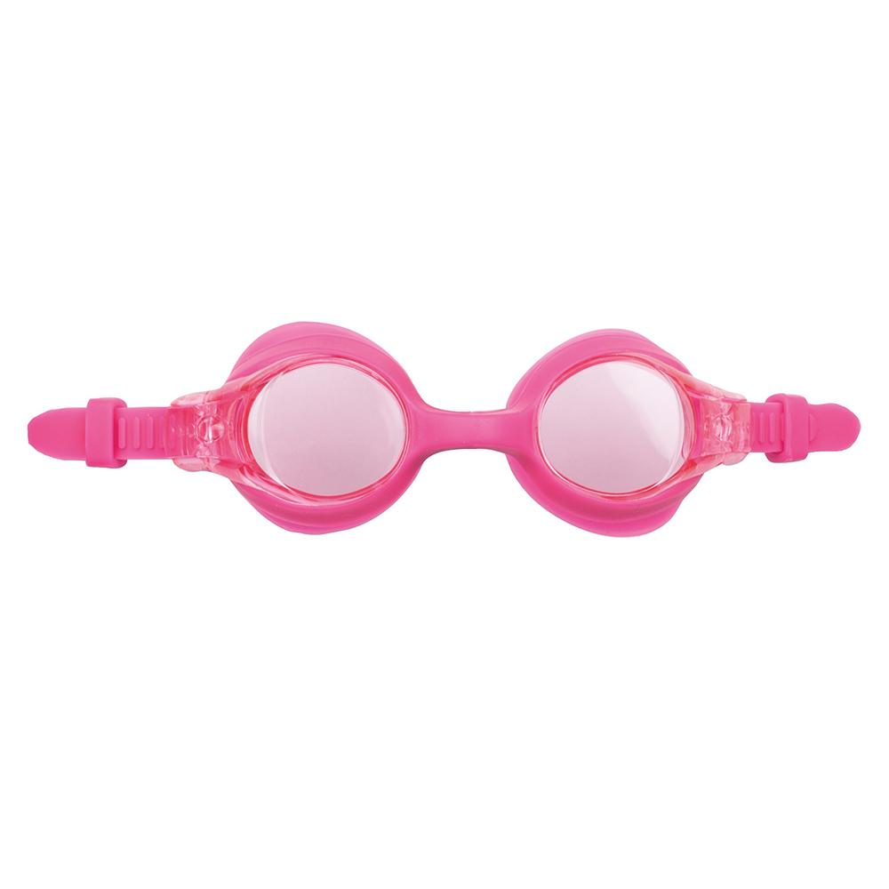 Óculos de natação para criança FUNNY, faixa dupla em silicone, monobloco