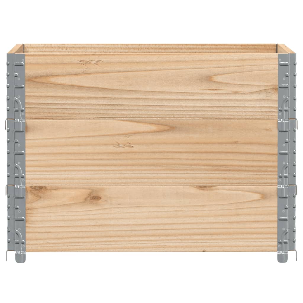 Jardinera De Madera Maciza De Pino 80x60 Cm_2