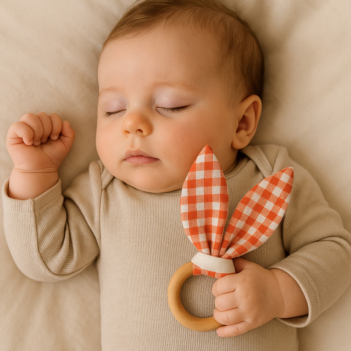 Mordedor De Algodón Orgánico Vichy_4