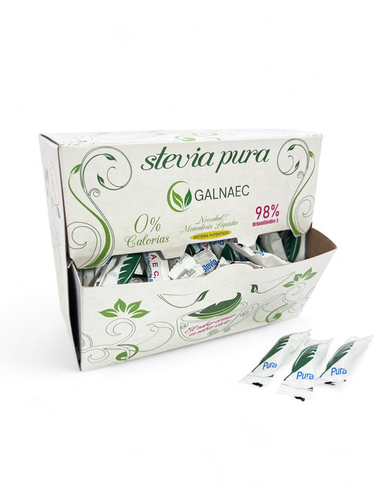 Stevia Líquida Pura Galnaec Silver – Caja 150 Monodosis_0