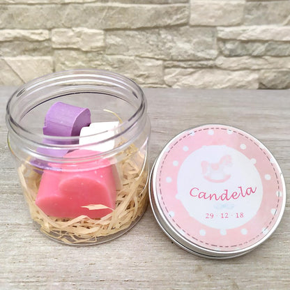 50 Jabones Aromáticos Con Forma De Corazón - Detalle Para Invitados De Eventos - Jabón Glicerina Con Aroma A Rosas_5