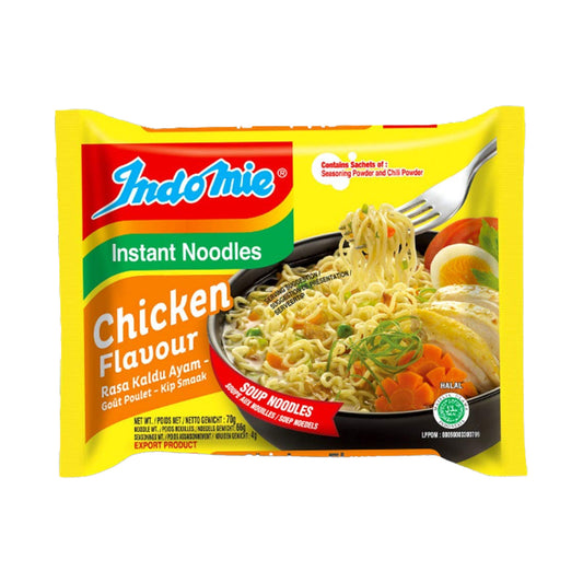 Noodles instantâneos Indomie sabor frango 70g
