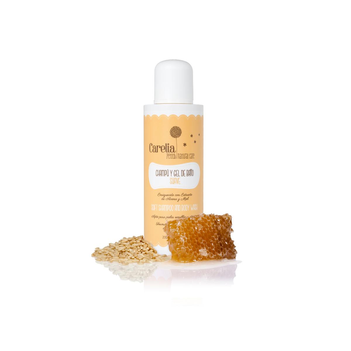 Carelia Gel de Banho e Champô 200 ml