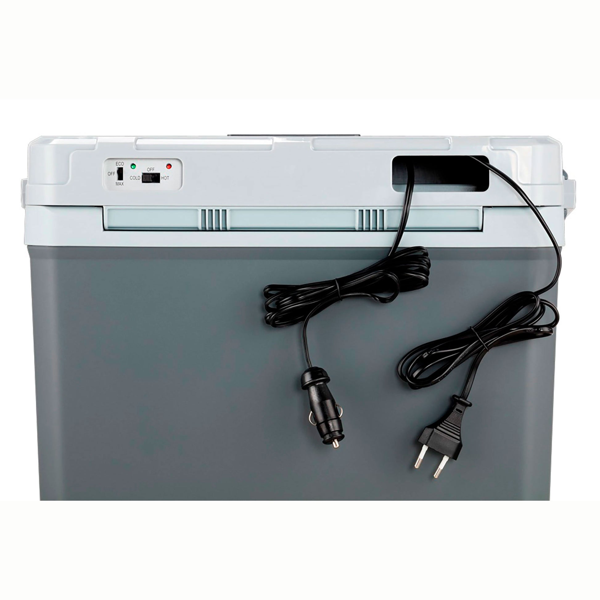 Nevera Portátil Eléctrica De Viaje, Coche, Camping, 24 L, Conexión 12v Y 220v, Enfría Y Calienta, Briebe, Cf1152, Gris_2