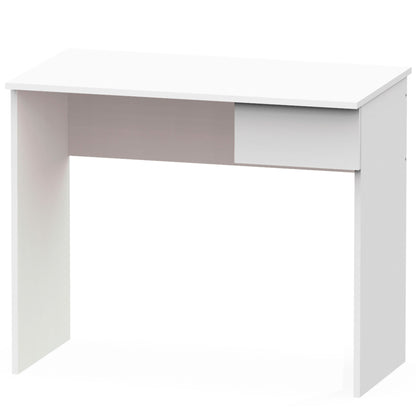 Escritorio, Mesa De Ordenador 75x90x50cm, 1 Cajón, Oficina, Habitación Juvenil, Desk, Briebe, Nova, Blanco_4