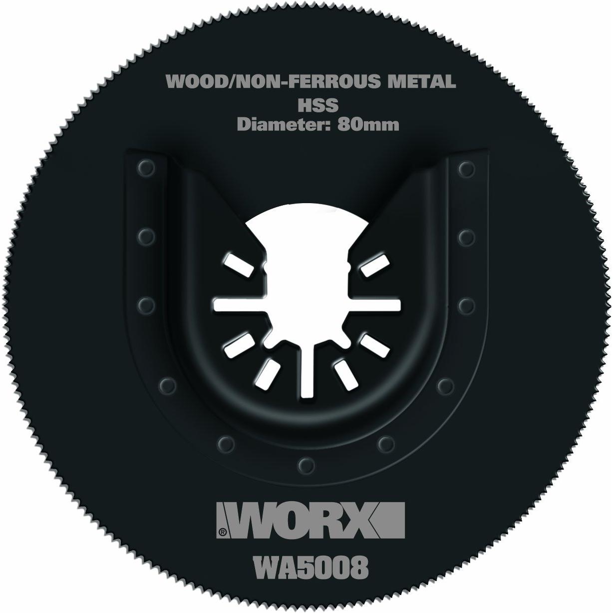 Lâmina de serra circular HSS 80 mm - Worx