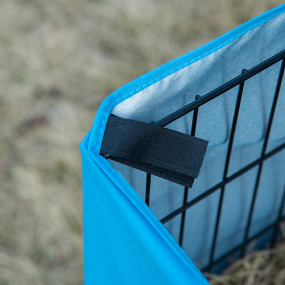 Pawhut Gallinero Para Exterior Para Gallinas Acero Con Toldo Corral Independiente_4