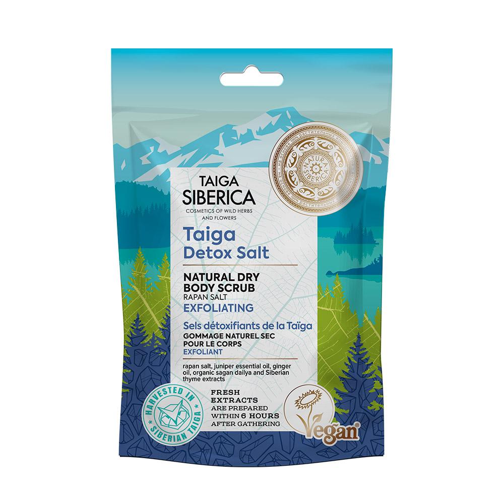 Taiga Natura Siberica Esfoliante Corporal Natural e Seco Renovador 250 ml