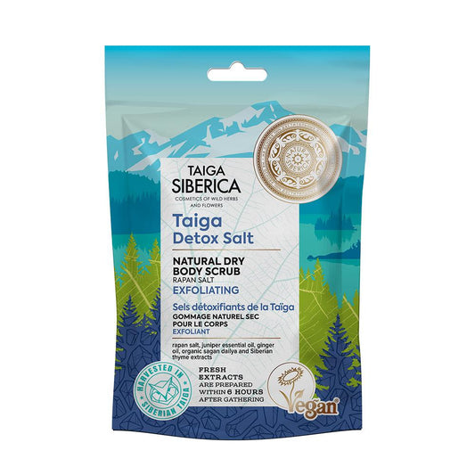 Taiga Natura Siberica Esfoliante Corporal Natural e Seco Renovador 250 ml